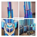 Kubisk sjovt 3D-puslespil Burj Khalifa LED (2010327)