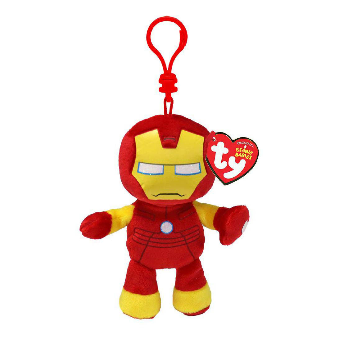 Ty beanie boo nøglering - iron man