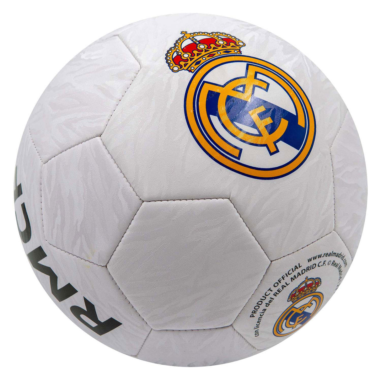 Van der Meulen fodbold Real Madrid str. 5 hvid
