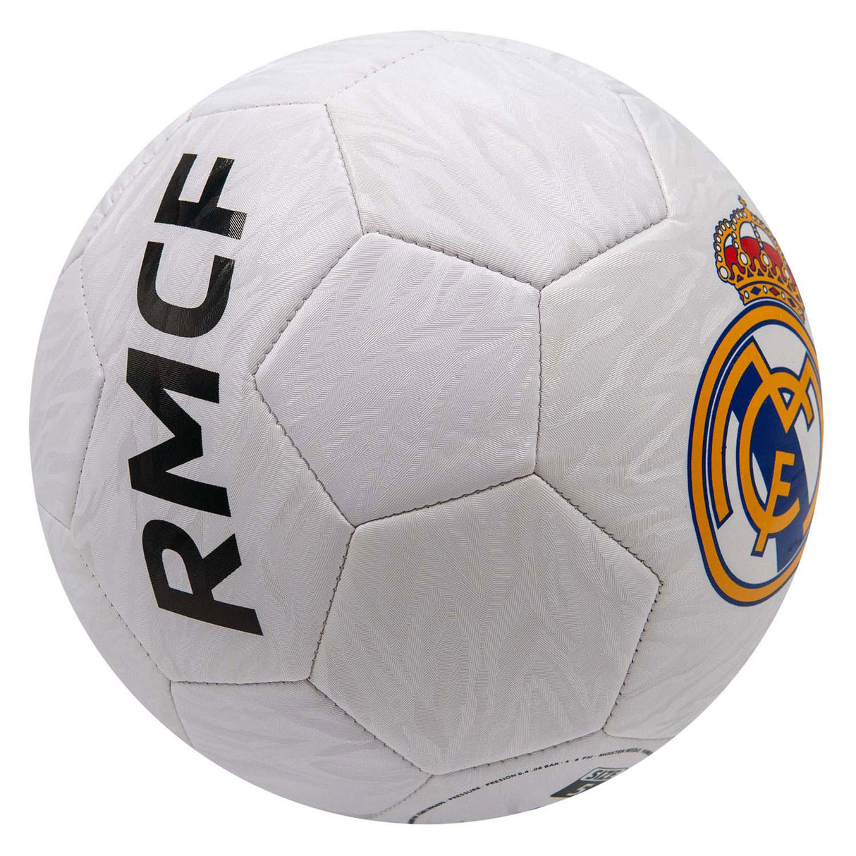 Van der Meulen fodbold Real Madrid str. 5 hvid