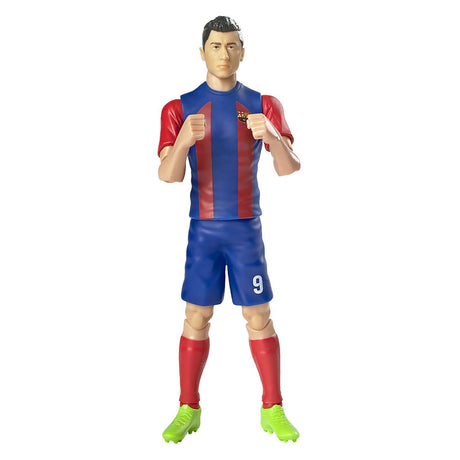 Sockers fodboldfigur FC Barcelona Robert Lewandowski, 20 cm