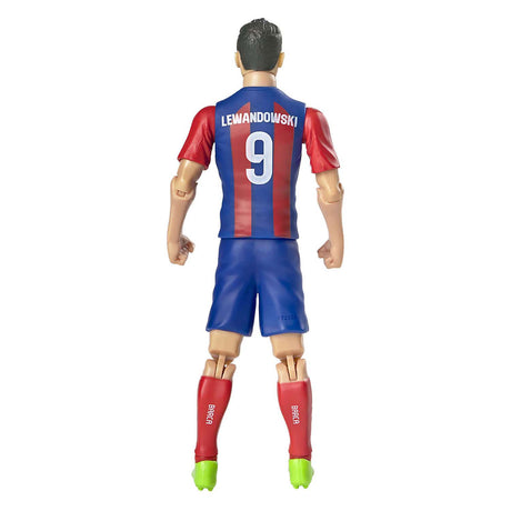 Sockers fodboldfigur FC Barcelona Robert Lewandowski, 20 cm