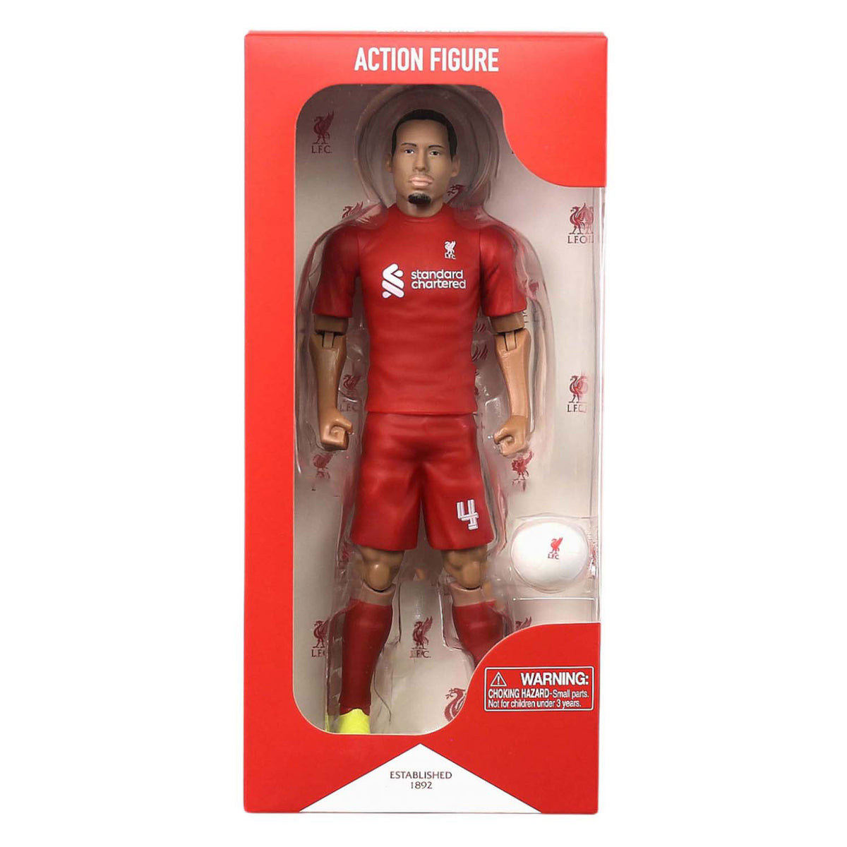 Fodboldfigur Liverpool Virgil Van Dijk, 20 cm