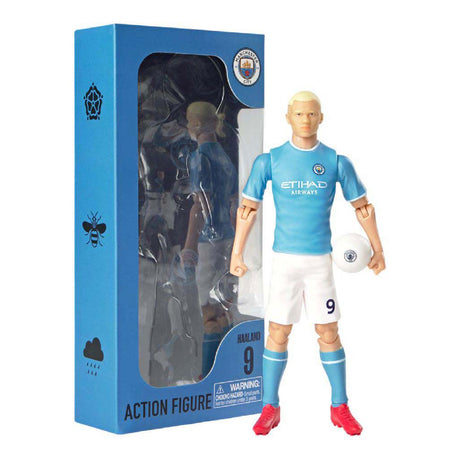 Ty fodboldfigur Manchester Ci Erling Haaland, 20cm