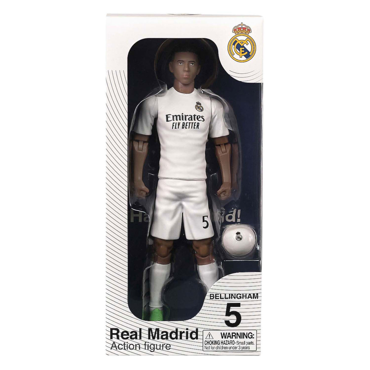 Fodboldfigur real madrid jude bellingham, 20 cm