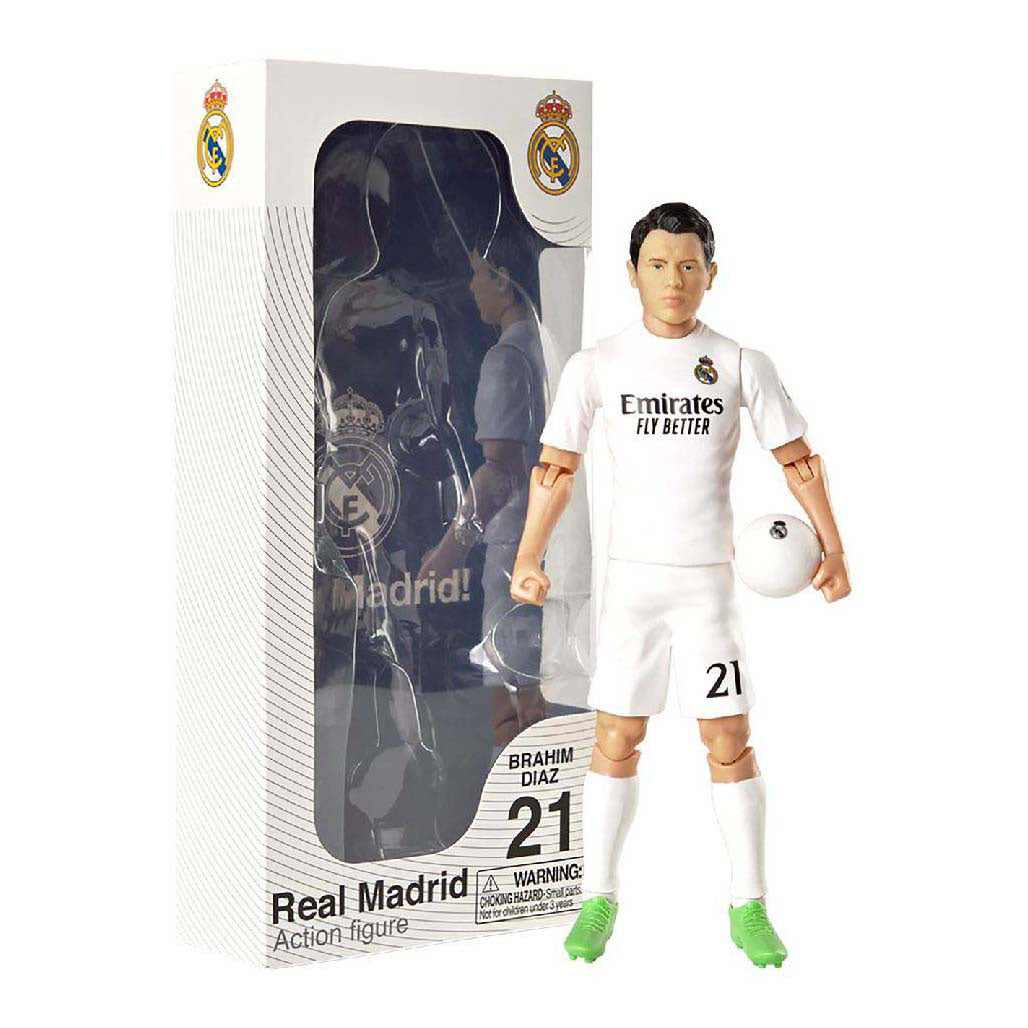 Fodboldfigur real madrid brahim diaz, 20 cm