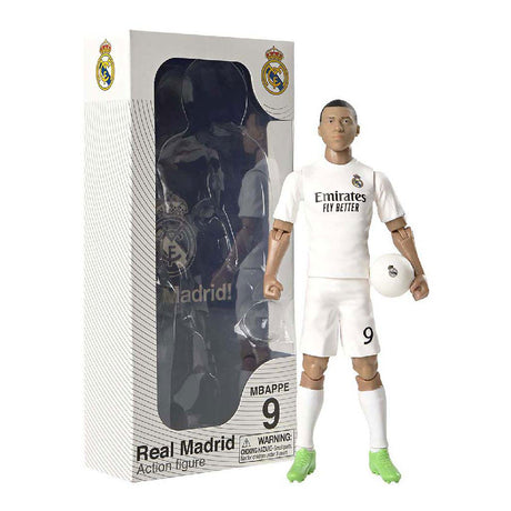 Fodboldfigur real madrid kylian mbappe, 20 cm