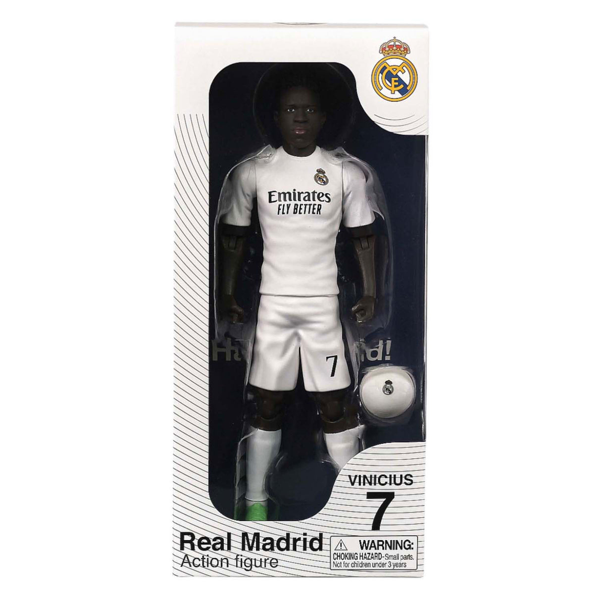 Fodboldfigur real madrid vinicius junior, 20 cm