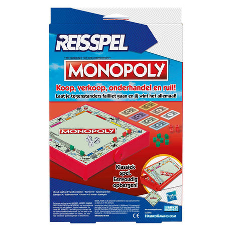 Hasbro monopol rejsespil 2-4 spillere