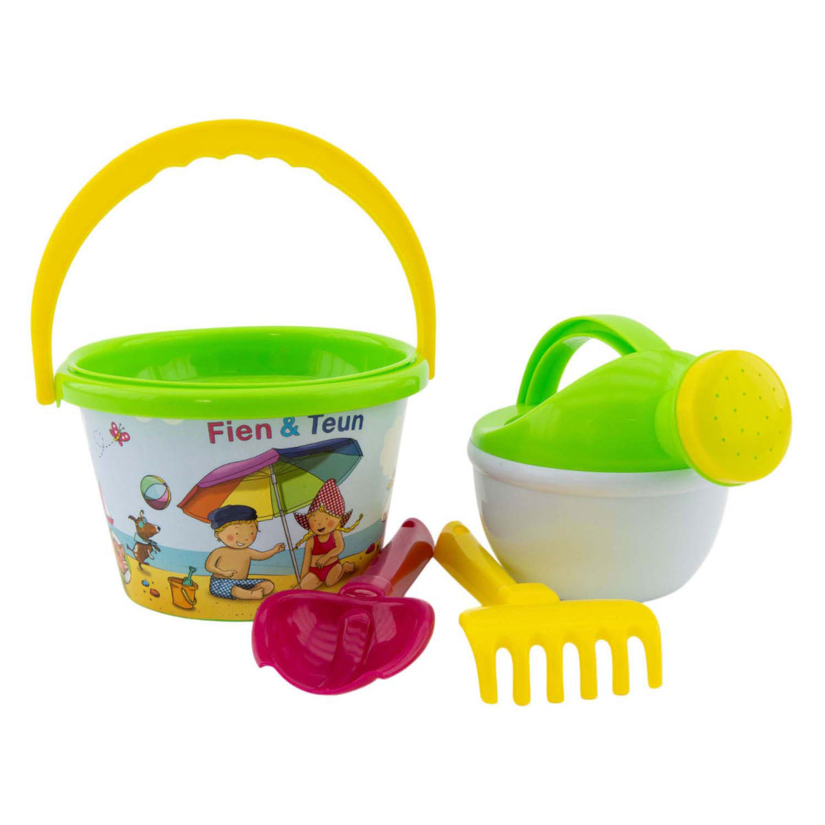 Fien teun strandsæt 9,5cm - 5dlg.