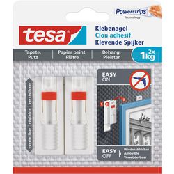 Tesa selvklæbende søm power strips 1 kg justerbar