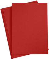 Creativ firmafarvet karton bordeaux A4, 20 ark