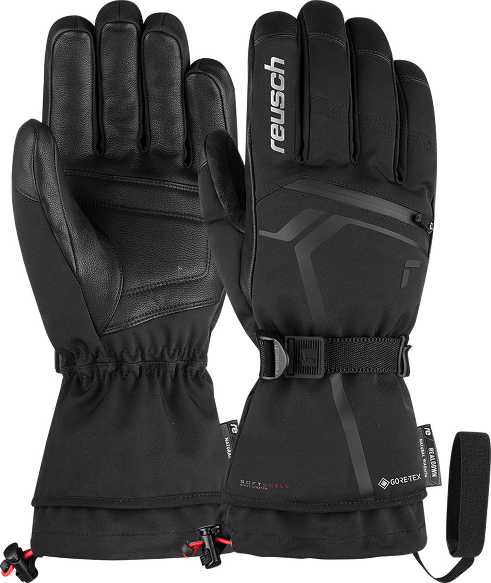 Reusch down spirit gtx unisex vintersportshandsker - sølv