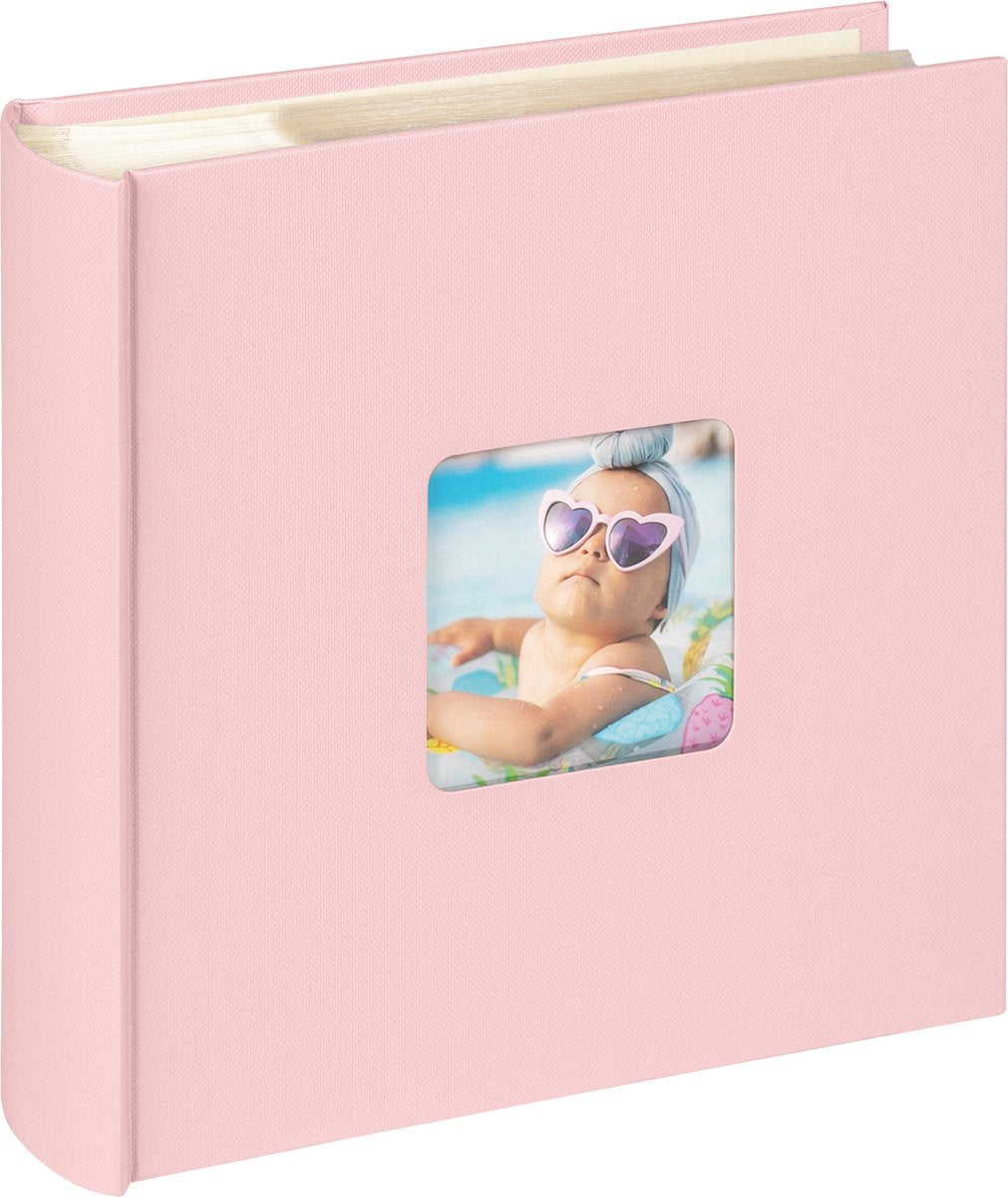 Walther me-110-br sjovt baby udvalg - memo lager album - 200 billeder 10 x 15 cm - pink