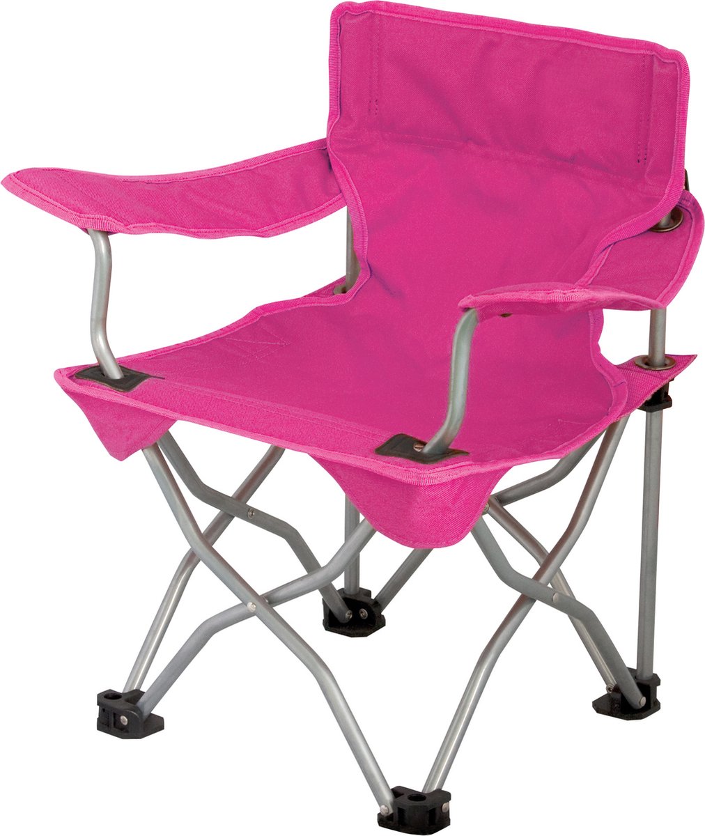 campingstol Ardeche 54 x 35 cm polyester pink