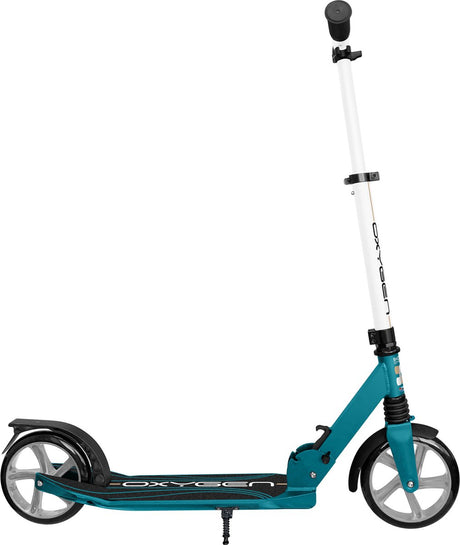 Slids styrer oxygen 2-hjulet børnescooter foldbar fodbremse benzin