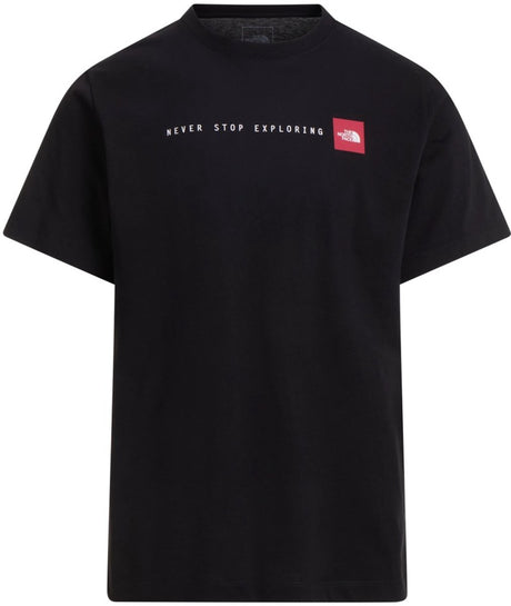 The north face m nse reg ss tee-grafisk herre udendørs skjorte - tnf sort