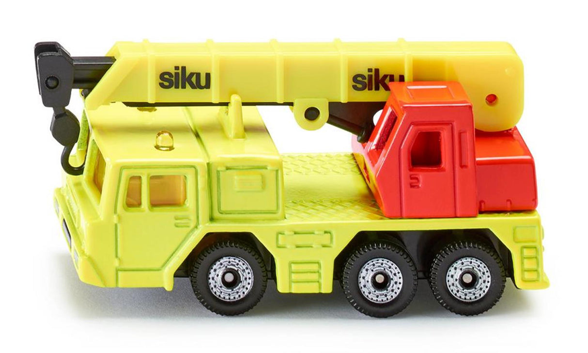 Siku 1326 hydraulisk trækvogn 76x28x37mm gul rød