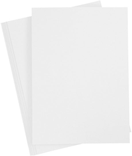 Creativ Company Cardboard White A4 220G, 10 ..