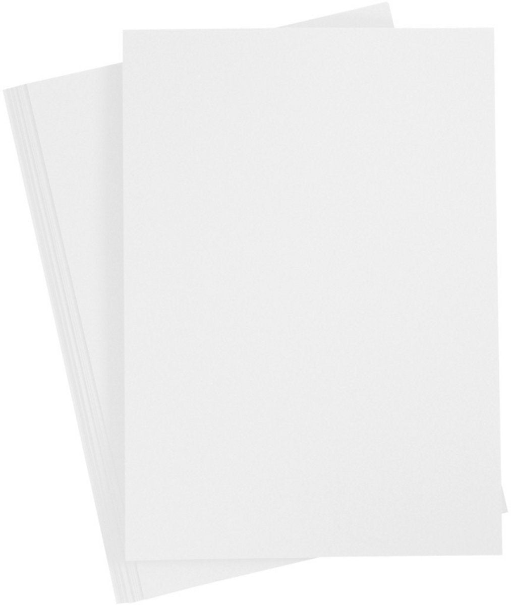 Creativ Company Cardboard White A4 220G, 10 ..