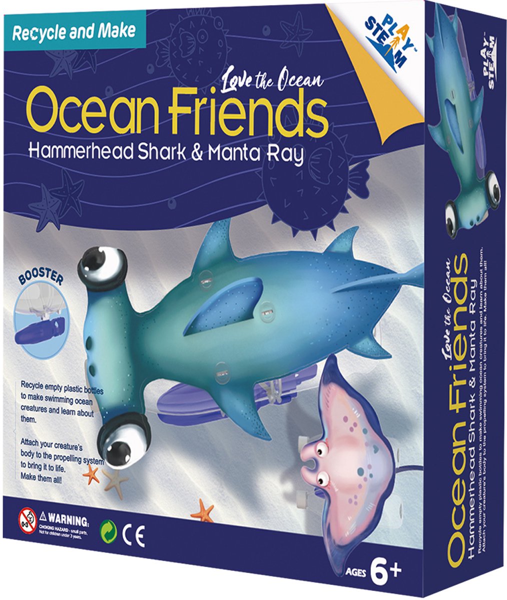 Playsteam - hammerhaj manta ray