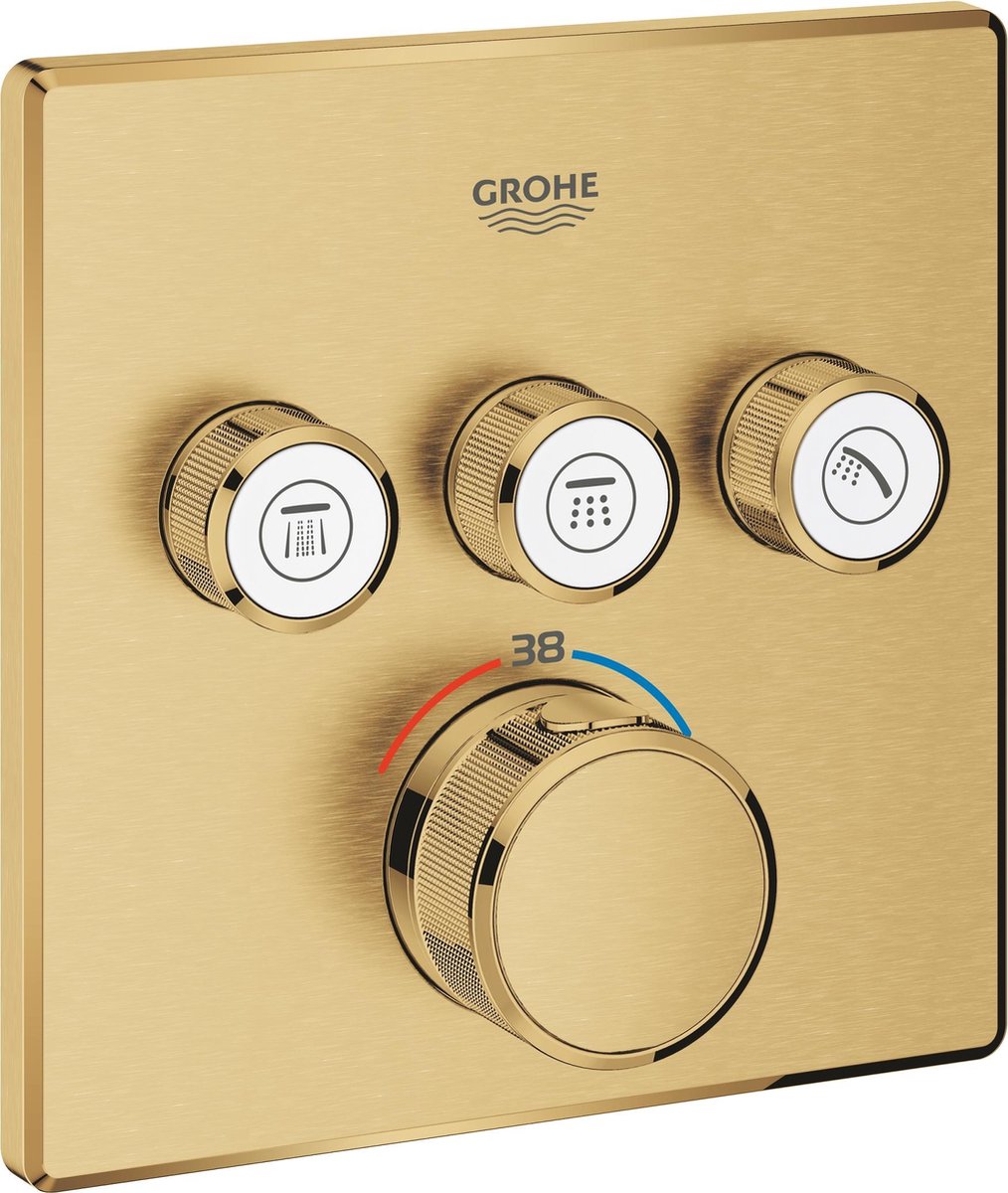 Grohe grohtherm smartcontrol bruser termostat - cool sunrise - 29126gn0