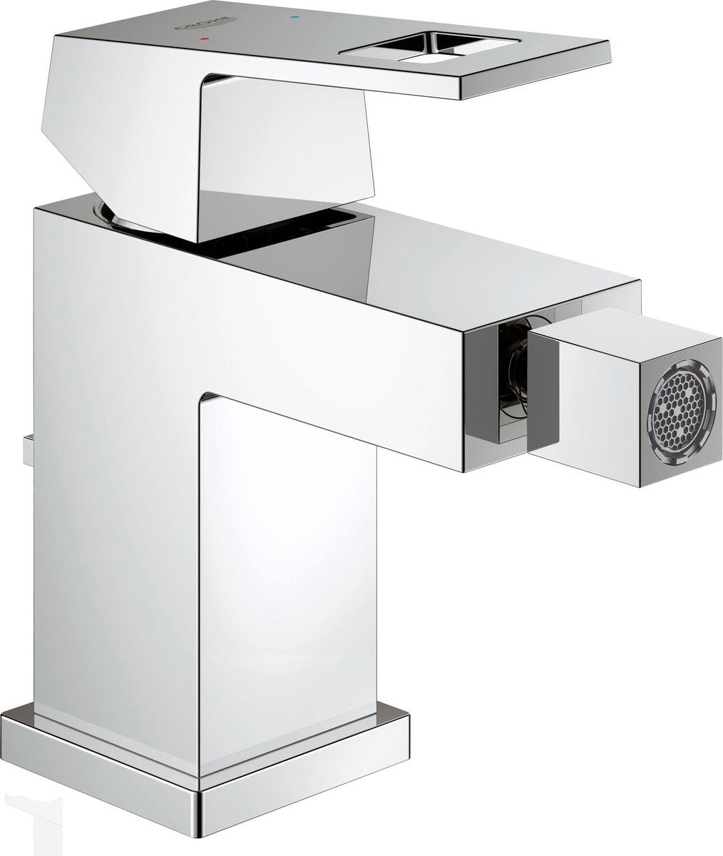 Grohe eurocube bidethane - fleksibel tud - med pop-up affald - krom