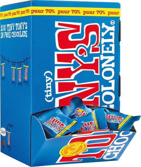 Tony's chocolonely tony’s chocolonely tiny tony’s pure chocolaatjes (900 gr)