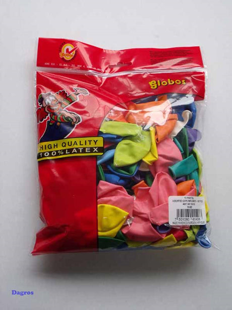 Globos latex balloner omkring 10 assorterede