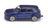 Siku 1521 range rover 82x36x28mm metallic blå
