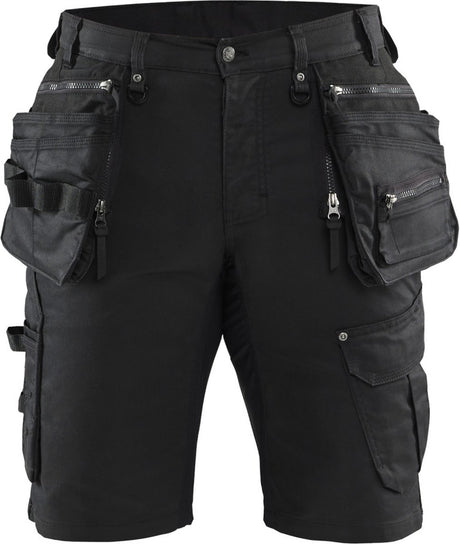 Blåkläder blaklader kort denim stretch x1900 1992-1141 - sort sort - c48