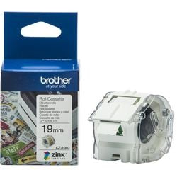 Etikettape brother cz1003 specialstørrelse hvid