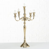 Boltze home lysestage victoria guld 37x63cm