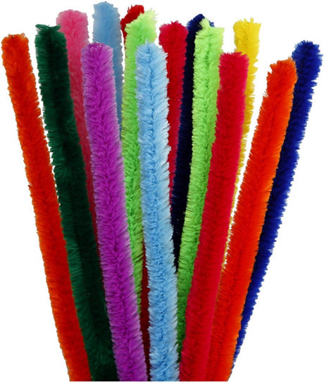 Creativ virksomhed https: www.cchobby.nl chenille-l-30-cm-thickness-15-mm-diverse-colours-15-div-1-doos