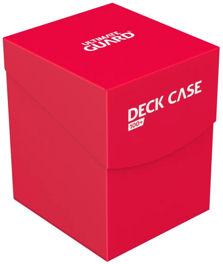 Ultimate guard deck case 100+ - rød