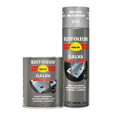Rust-oleum spraydåse glans zink 500ml