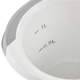 Keeper røreskål anti-skrid 1,5l ã˜18x14cm nordic grey