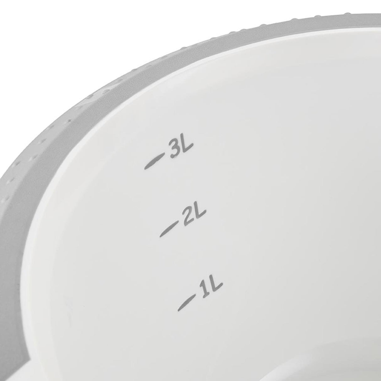 Keeper røreskål anti-skrid 3,5l ã˜26x14cm nordic grey