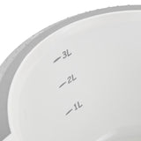 Keeper røreskål anti-skrid 3,5l ã˜26x14cm nordic grey