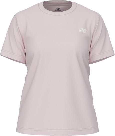 New balance sport essentials jersey t-shirt dame t-shirt - pink salt