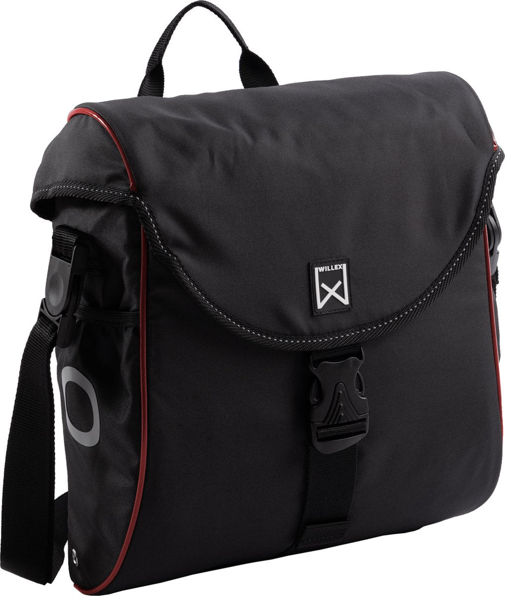 Ny taske willex 300s single 12l sort rød