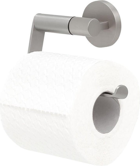 Tiger middag - toiletrulleholder uden klap - toiletrulleholder - uden boring - boring eller limning - børstet rustfrit stål