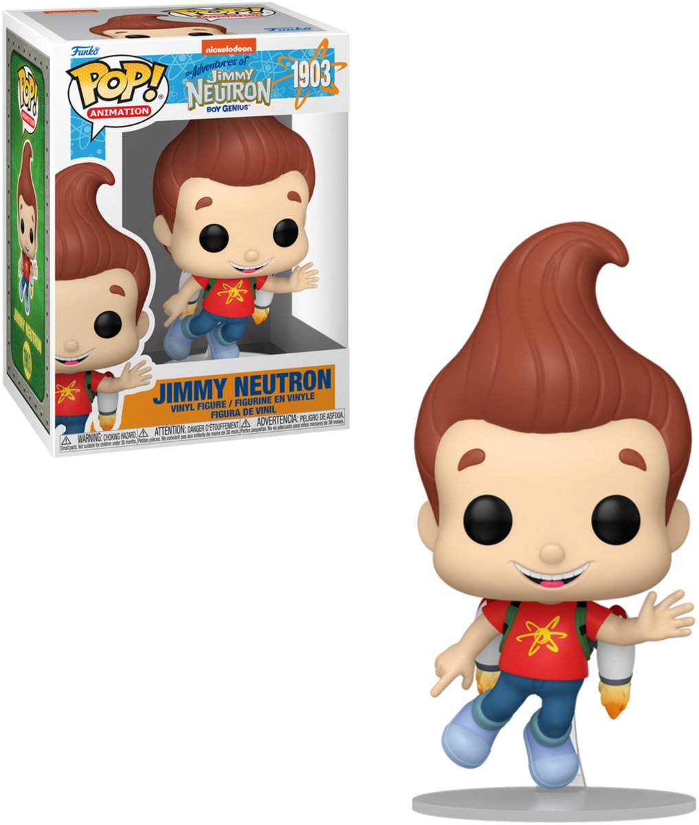 Funko pop! animation: eventyrene fra jimmy neutron boy geni - jimmy neutron #1903