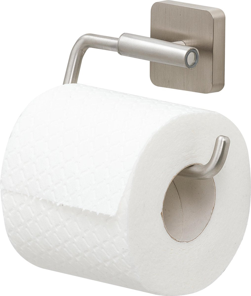 Tiger onu - toiletrulleholder uden klap - børstet rustfrit stål