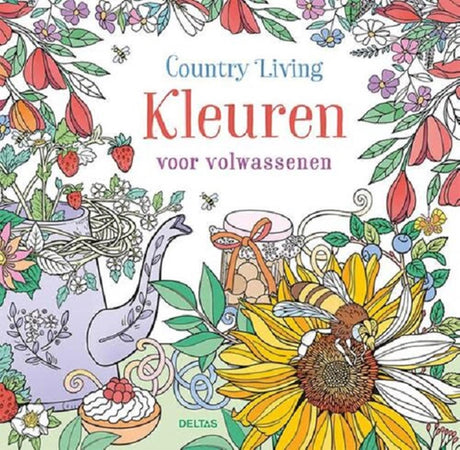 Deltas country living - kleuren voor volwassenen