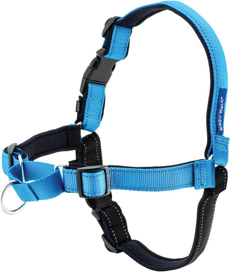 Petsafe easy walk® deluxe sele - hundesele - blå - l -1,8 m