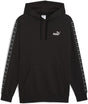 Puma ess tape hættetrøje fl herresweater - sort