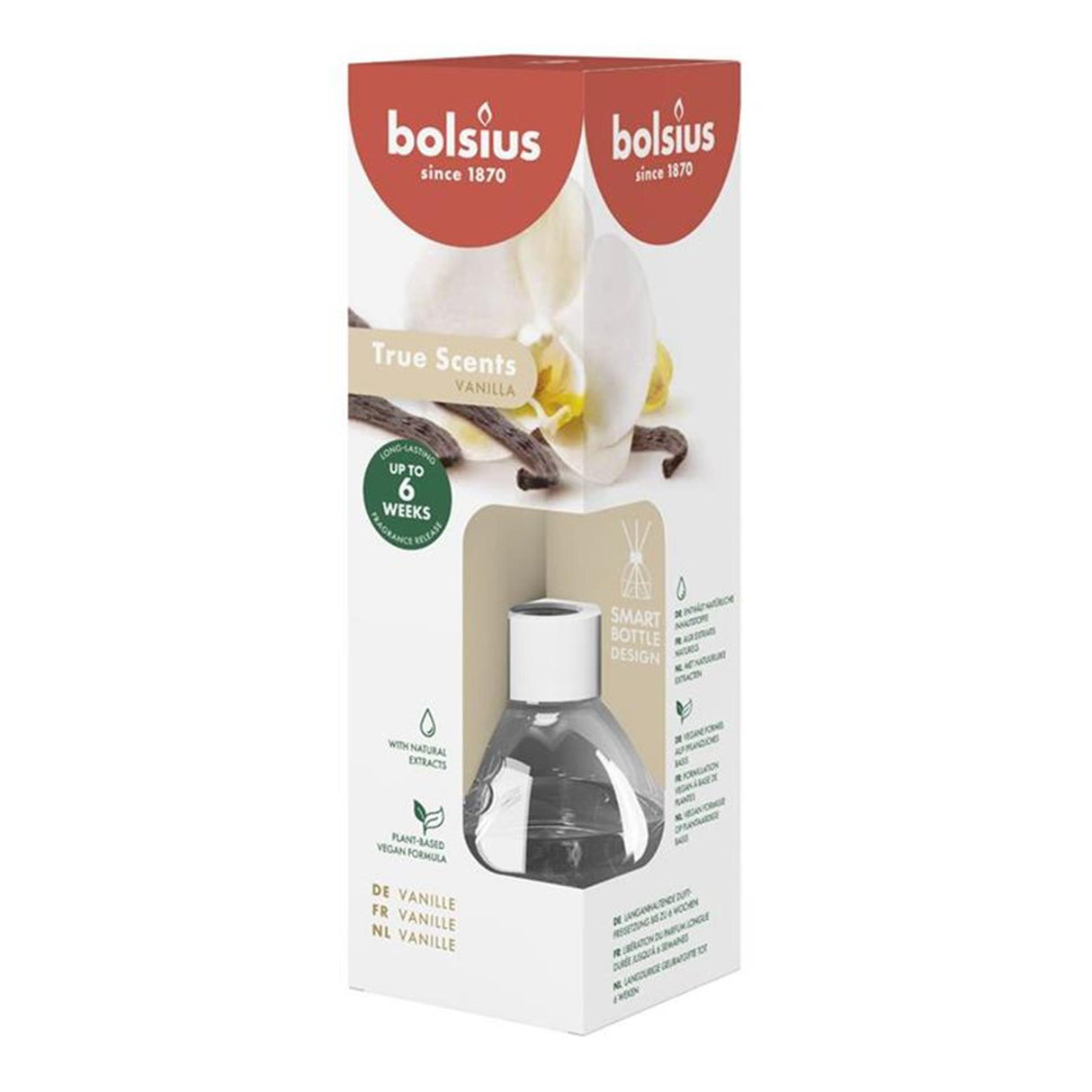 Bolsius aroma diffuser 60ml ægte dufte vanilje