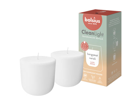 Bolsius duft refill ren let bergamot neroli