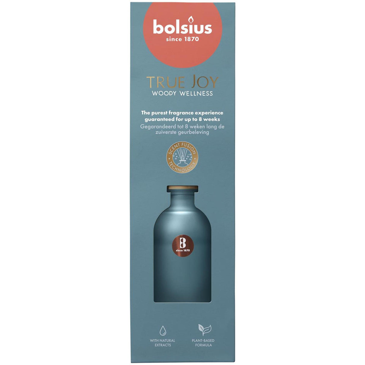 Bolsius duftstikker 80ml træagtig wellness